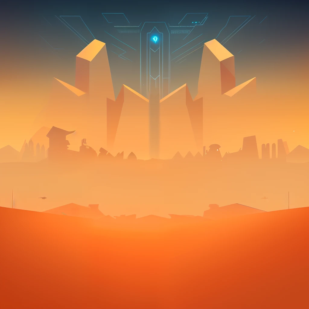 abstract environment, videogame background, very coherent stylized artwork, symmetrical outpost, arena background, futuristic landscape, background jet ground radio, arte de fundo, Desert Temple,cathedrals，Ancient mysteries，mistic，
