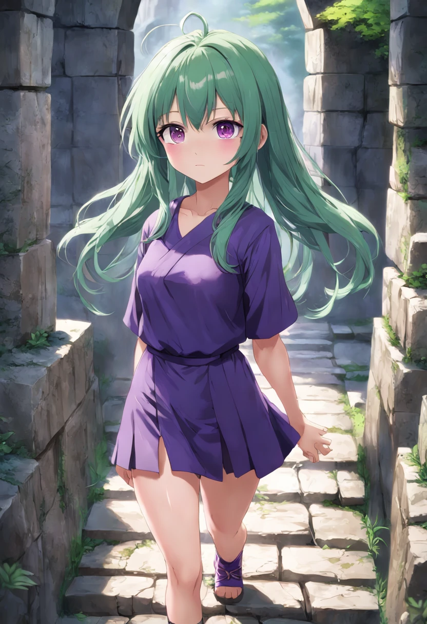 1girl, archer queen, green outfit, purple waist sash, highly detailed,
forest, field
Pencil green skirt,thigh, gigantic breast ,Master piece, (best quality), perfect eyes, bound, bondage, (arms behind back:1.4), bdsm, tape gag, tape, tape bondage, close-up, restrained, standing ,best anatomy, upper body, thigh