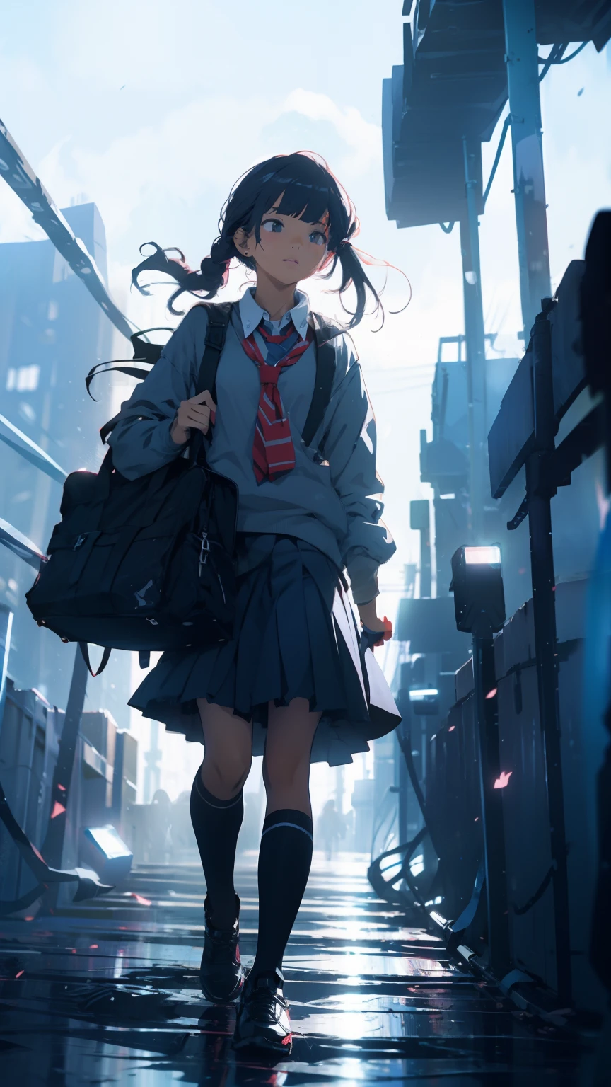 Going to school