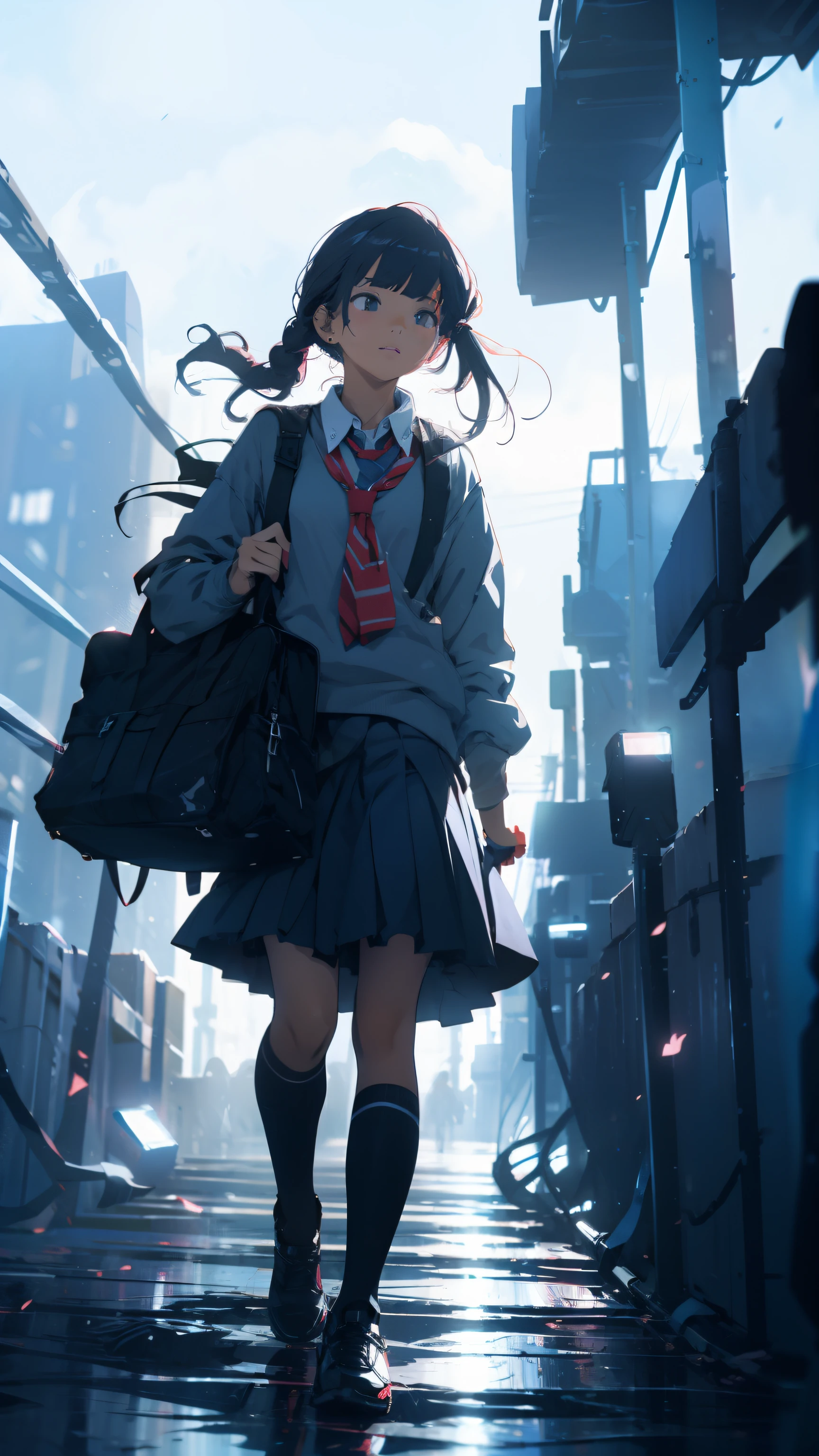 Going to school