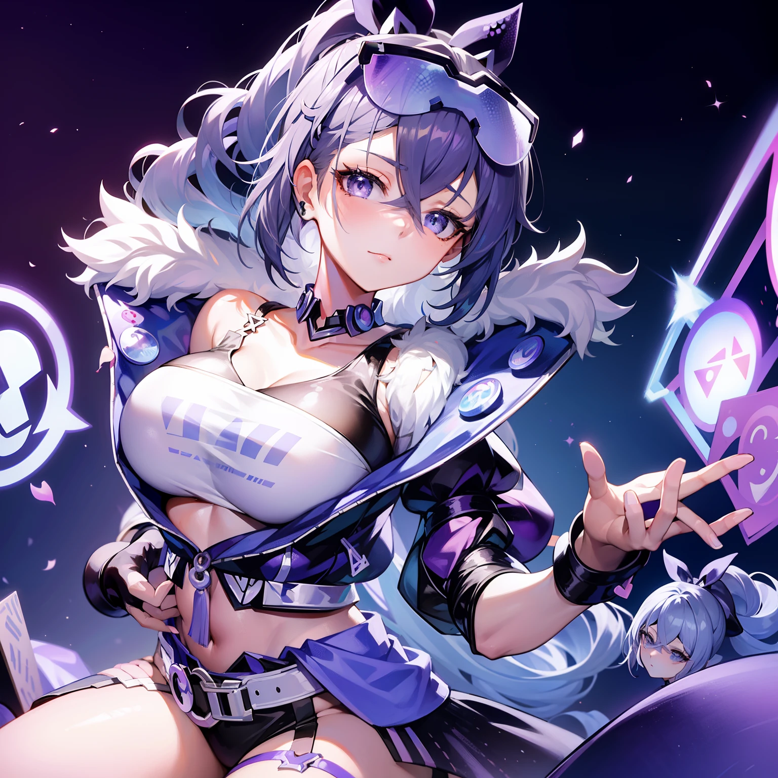 tmasterpiece,beautiful and seductive anime woman, Lori huge breasts cleavage, Beautiful anime girl,Beautiful anime girl, anime goddess, beautiful anime woman, Minions with translucent skin、 faces、 Background with、extra hands full bodyesbian