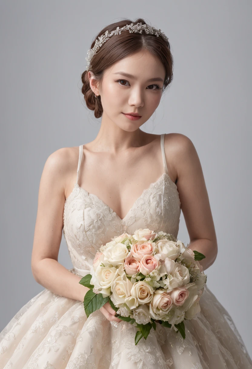 (masutepiece:1.3, high details, Super Detail), Textured skin, Anatomically correct,top-quality, hight resolution,(Best Quality, awardwinning, 16 K, in 8K),Wedding,( Bouquet Toss:2), (Many women in party dresses compete for bouquets:1.5), (The bride throws one bouquet long:1.8) ,(Many women reach out to take one bouquet: 1.5), Like a rugby throw-in、Lots of hands、Many arms are trying to steal a bouquet、(Bouquet in the air:1.8)