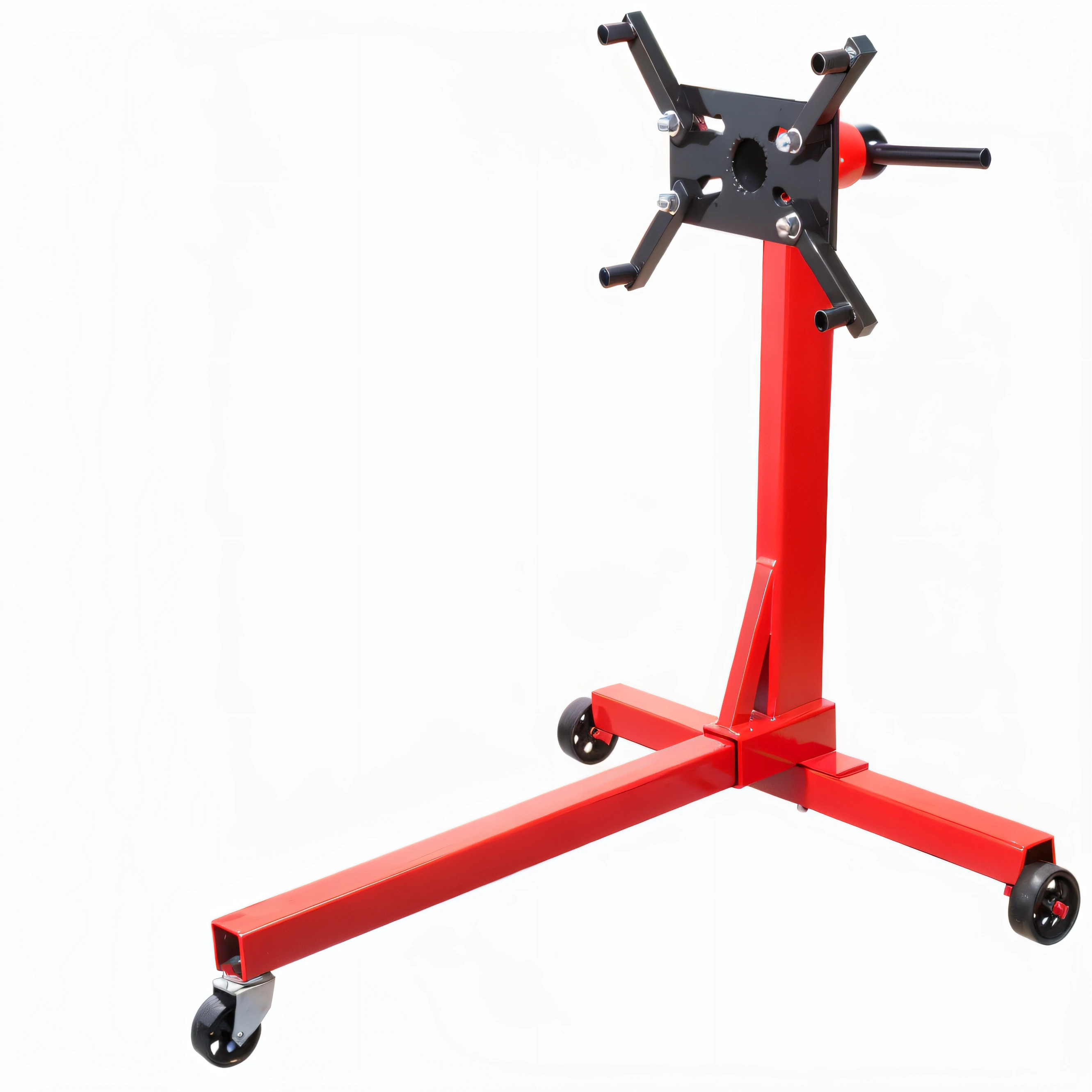 Close-up of a red bracket with a black handle, universal, Fuller, superior, maxar, full height view, k hd, zido, A high resolution, Product photo, h 7 6 8, H 768, in 2 0 1 8, 800t, 8 0 0 t, high detail product photo, tool, goats, product photograph