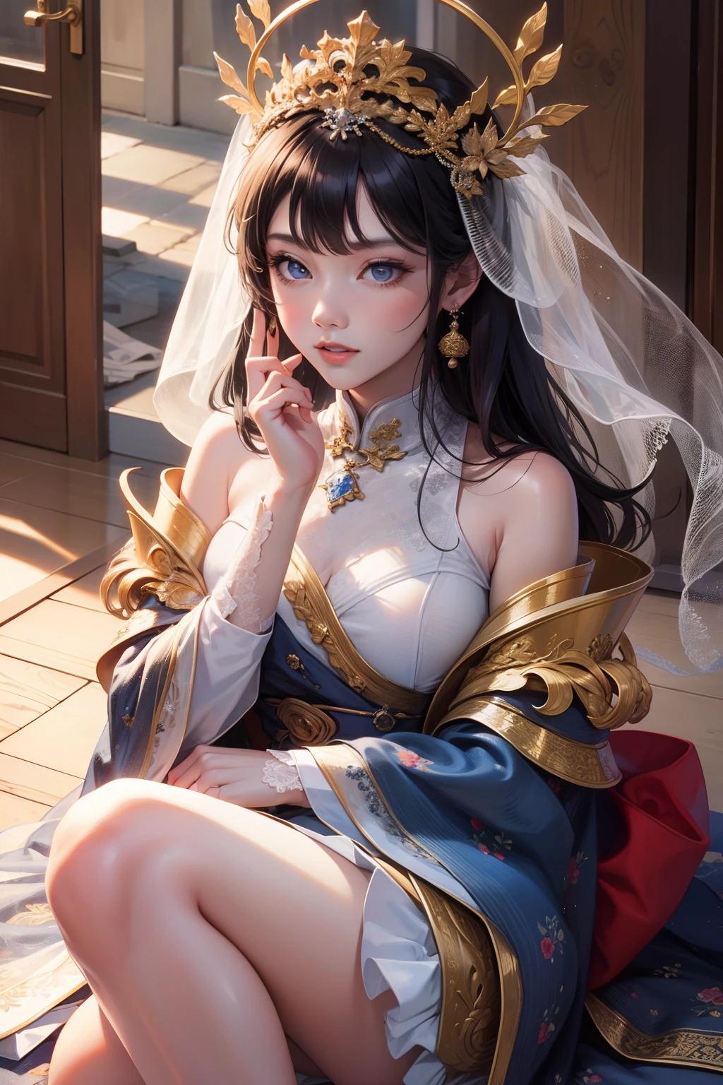 China Princess,With a veil