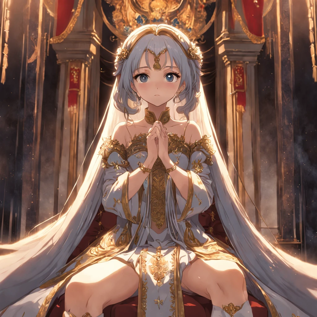 A 4-year-old princess having sex with her 16-year-old brother in the palace