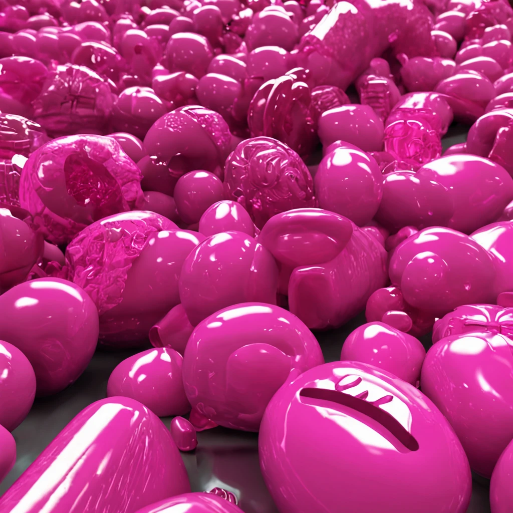 candy gallery, pink man