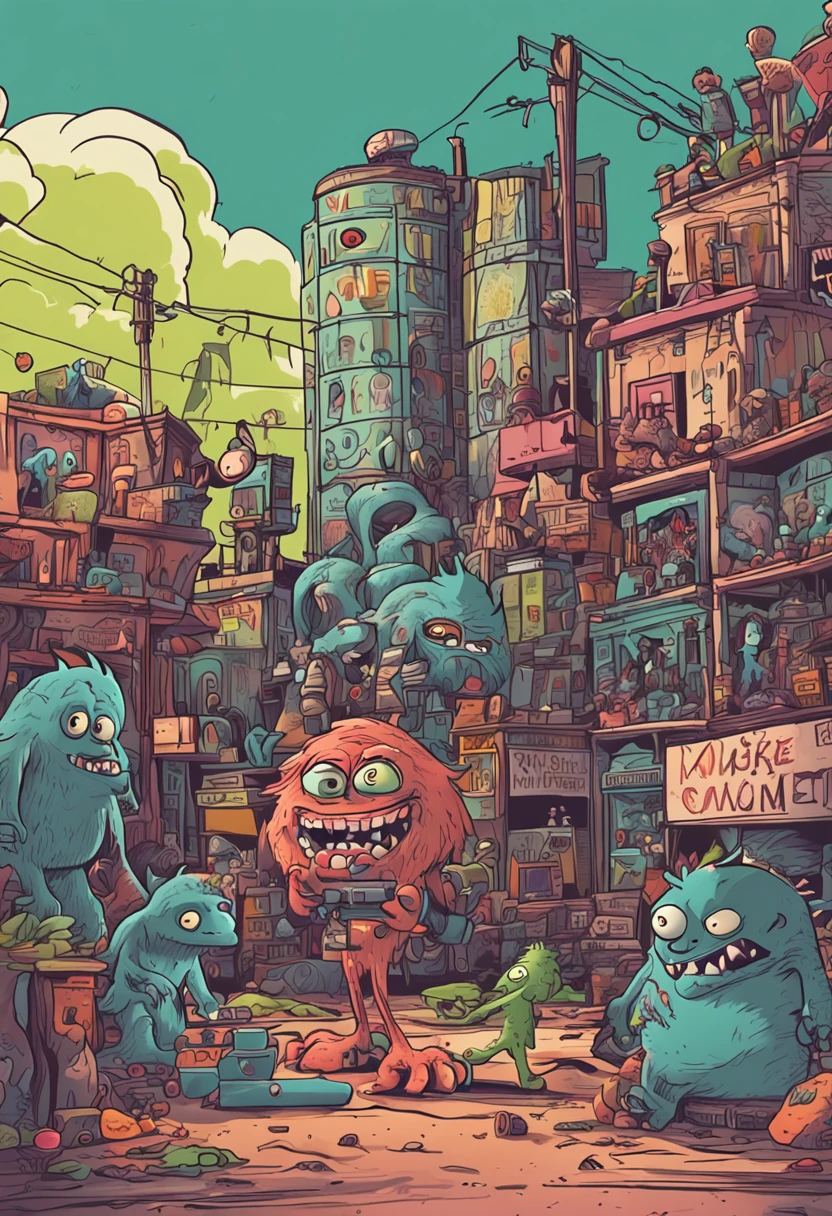 Monster company Mike Wazovsky with