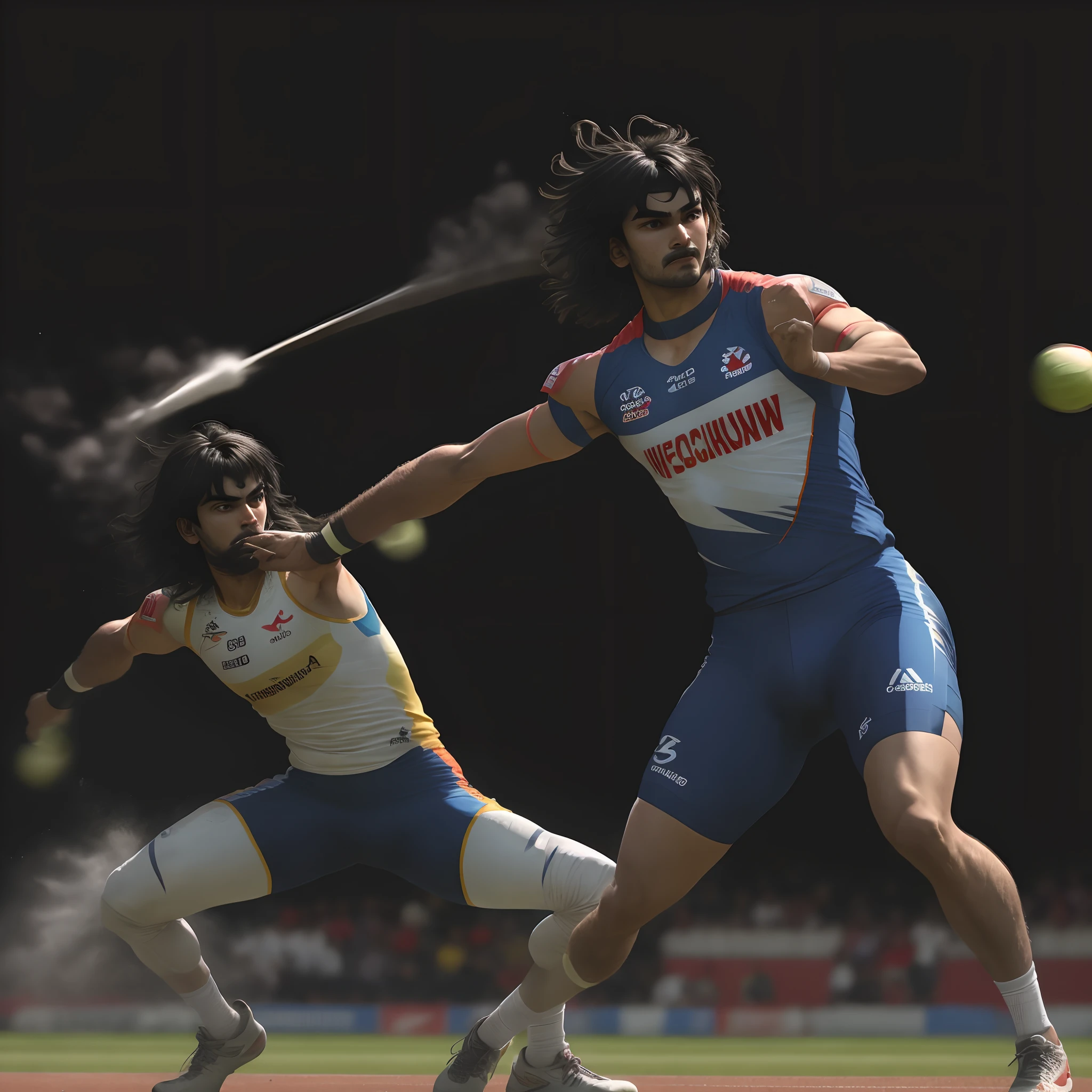 Show the precise form, the powerful stance, and the split-second before the release that marked Neeraj Chopra's throw, a throw that etched his name in the annals of sporting history.