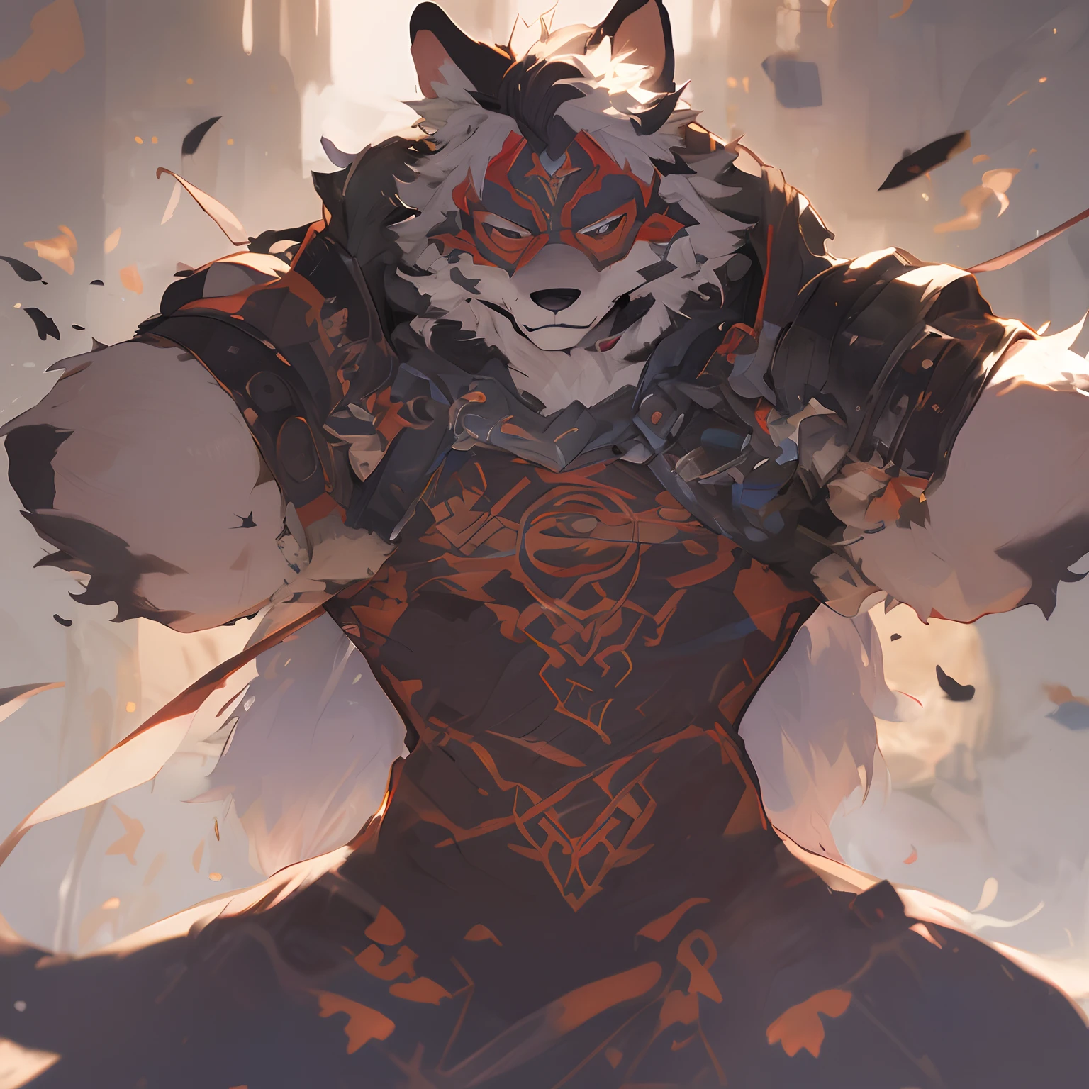 Anime character with glasses and dog face collar, fursona art, POV furry art, commission on furaffinity, commission for high resolution, furaffinity commission, fursona furry art commission, commission, Professional drawing of furry muscles, furry digital art, Furry muscular wolf, Furry muscle art!!!, furry furaffinity, fursona!!!!, Furry anime