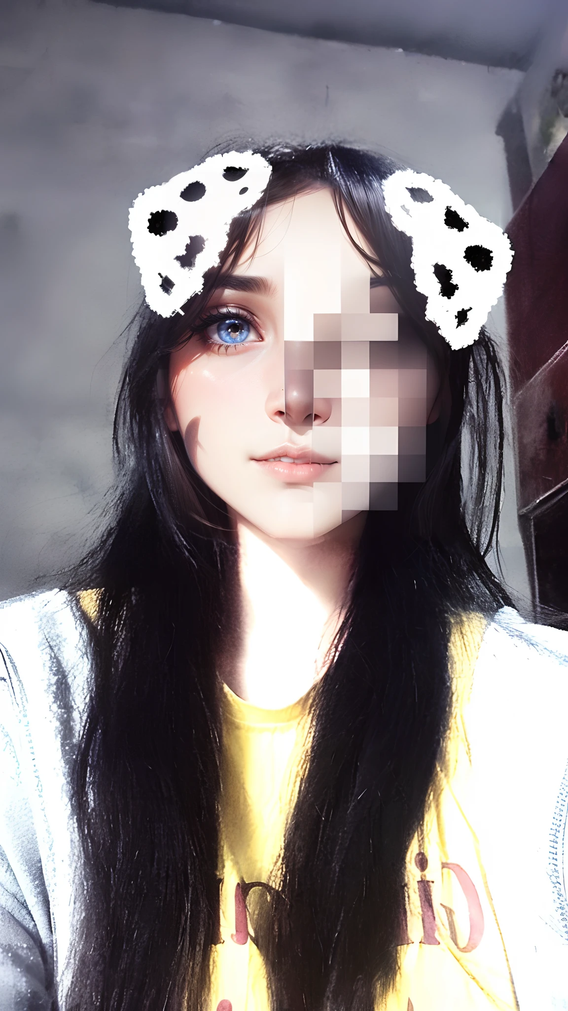 the face