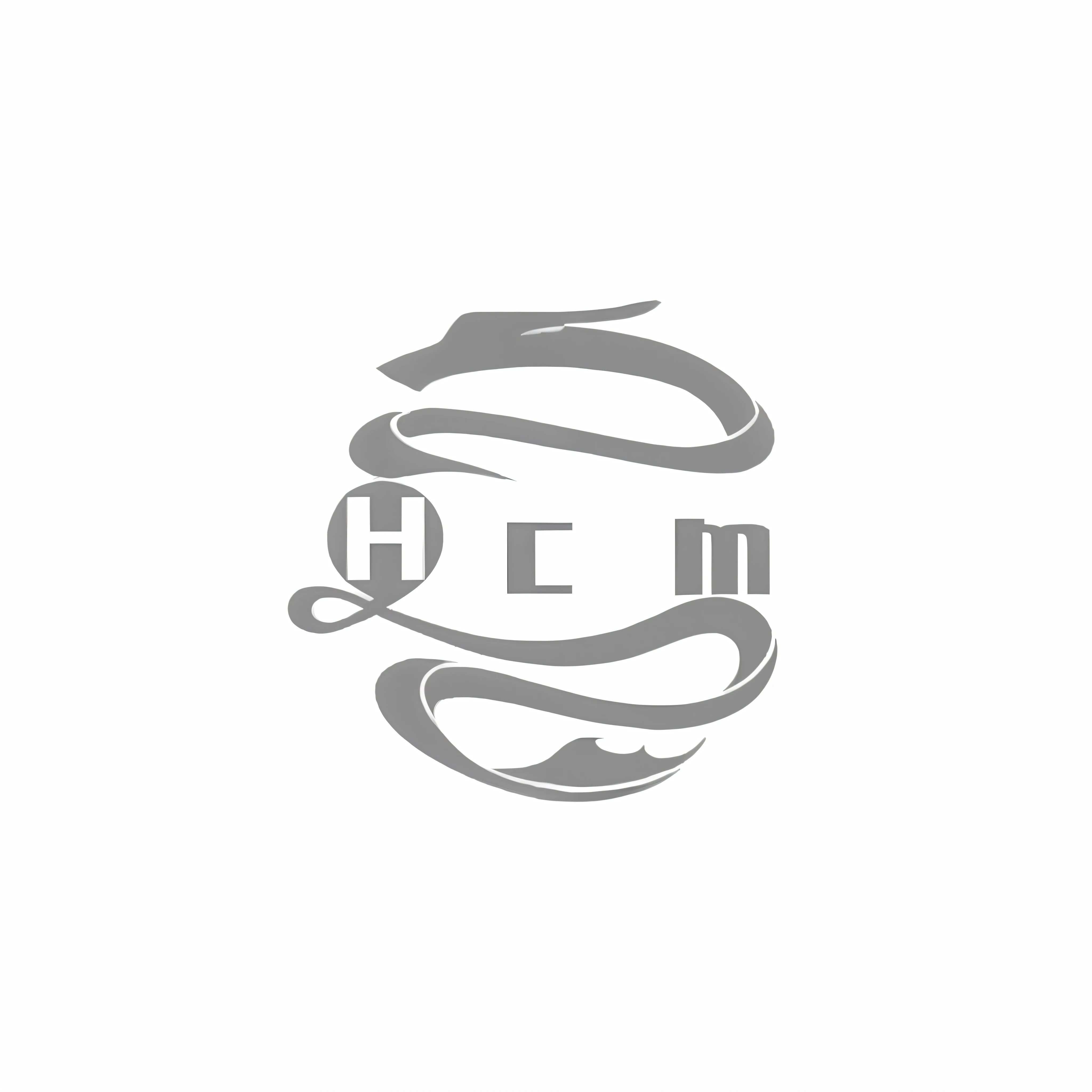 Close-up of logo with snake, Nemu, hedonism, minimalist logo without text, author：Helen Huang, sealed, Black and white logo, thc, minimalistic logo, vectorized logo style, Simple LOGO, logotype design, abstract logo, Logo design, imagem de qualidade alta, author：Henrik Weber, White font HD，8k