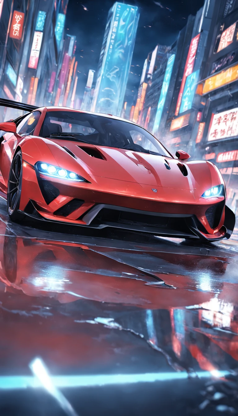 sports cars,真实感,multiple angle,Showcasing its dynamism and line beauty。Shoot at low angles to highlight the sports car's sense of power and speed