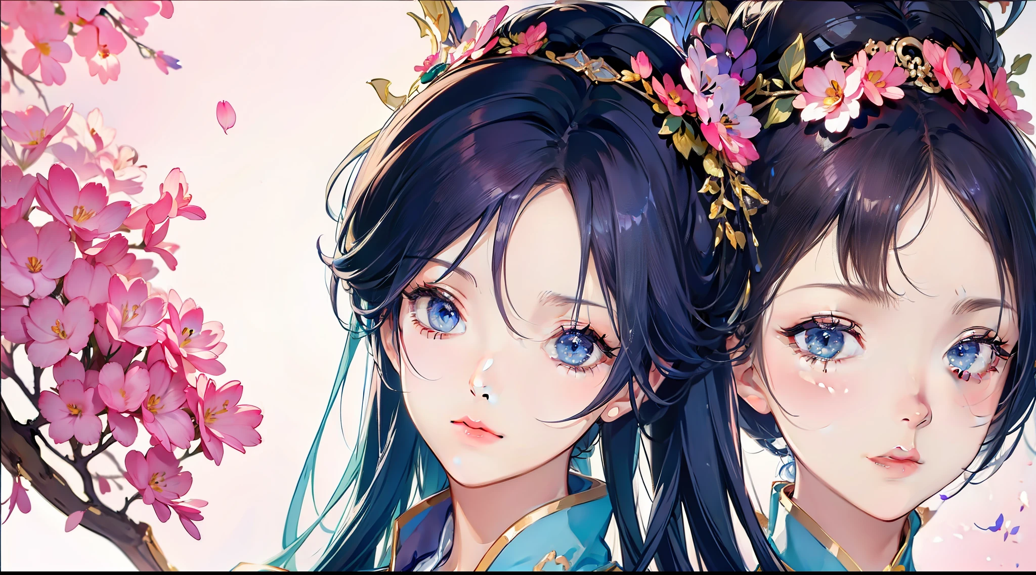 Change to flower background
