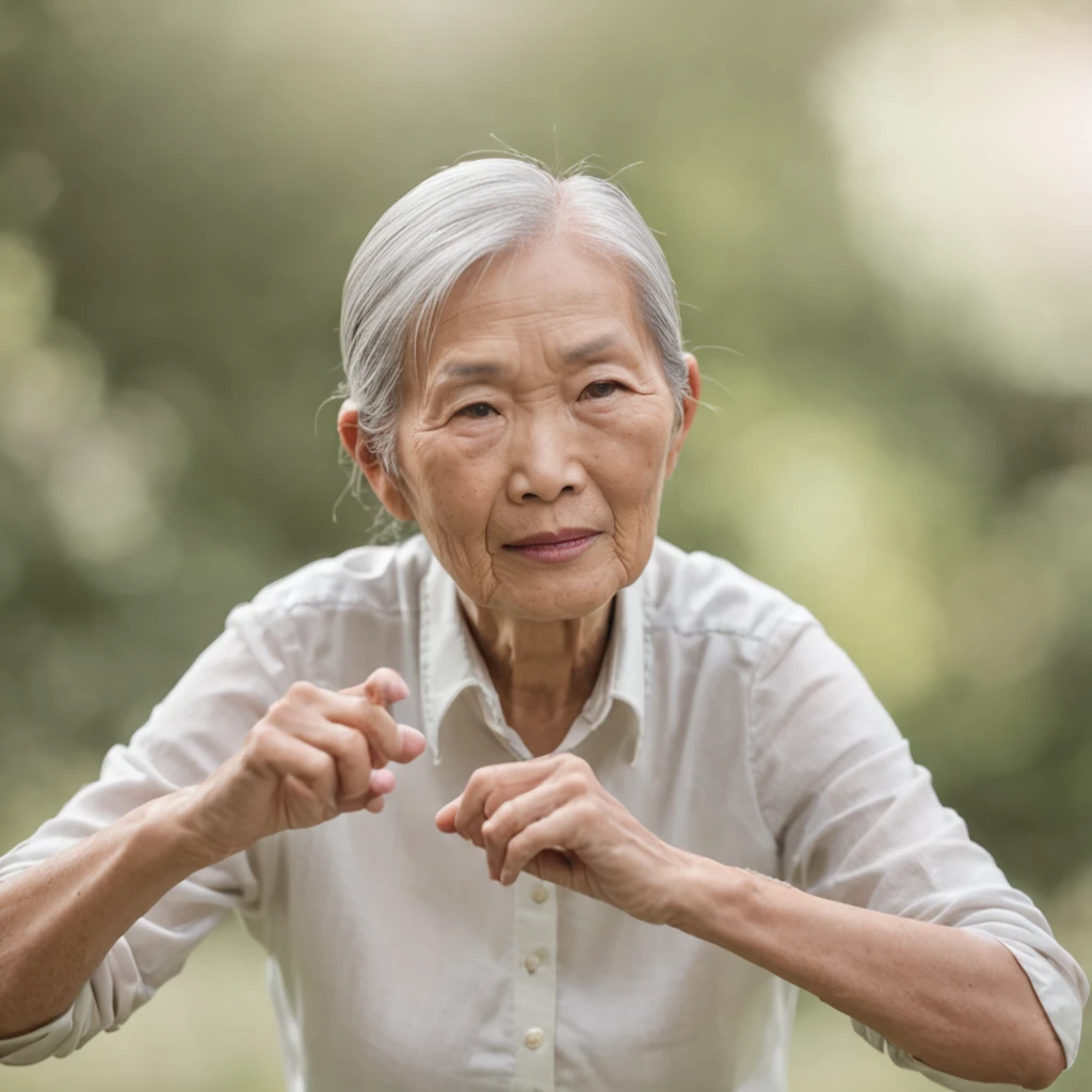 Exercising Chinese elderly