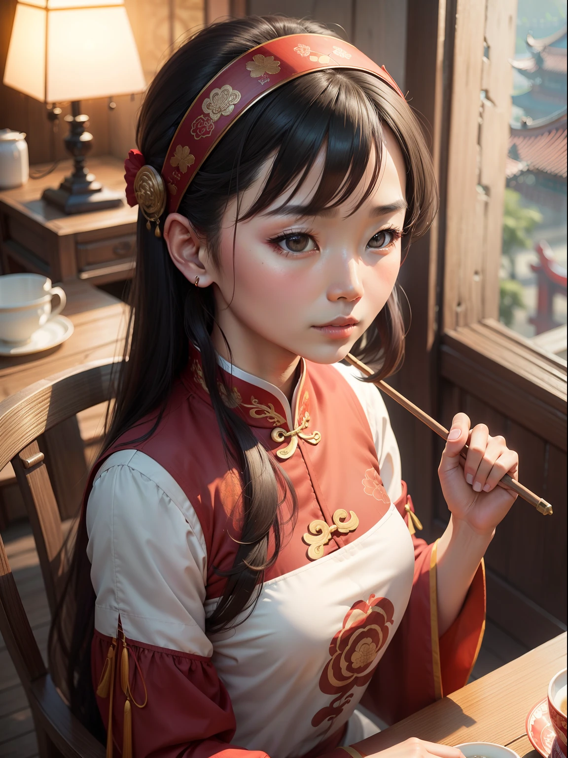 woman, China, ancient, traditional