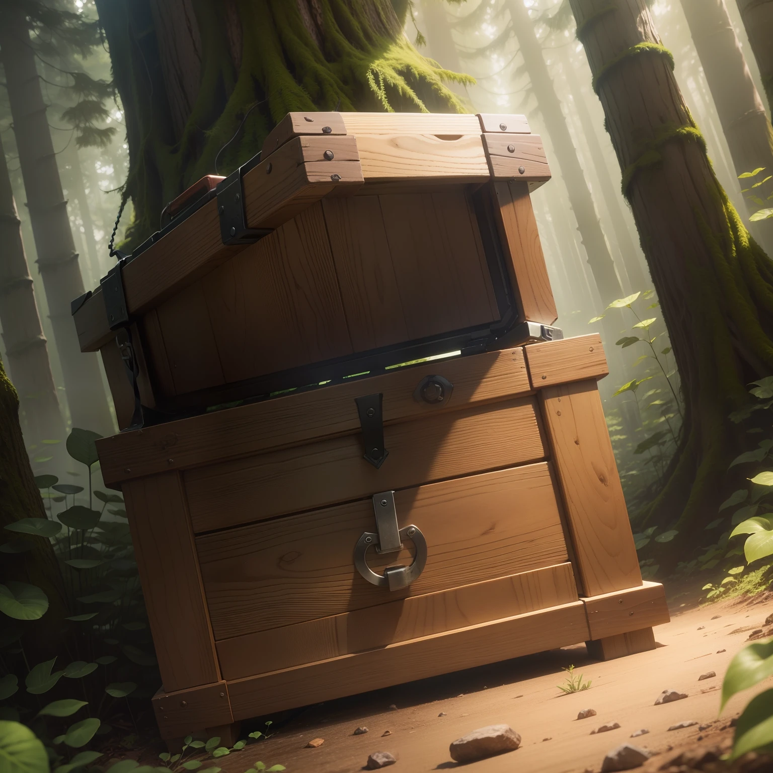 deep-forest、treasure chests、1pc