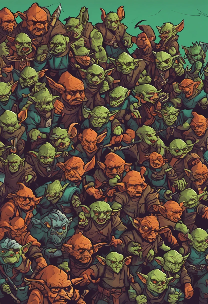 Goblin top-down sprites