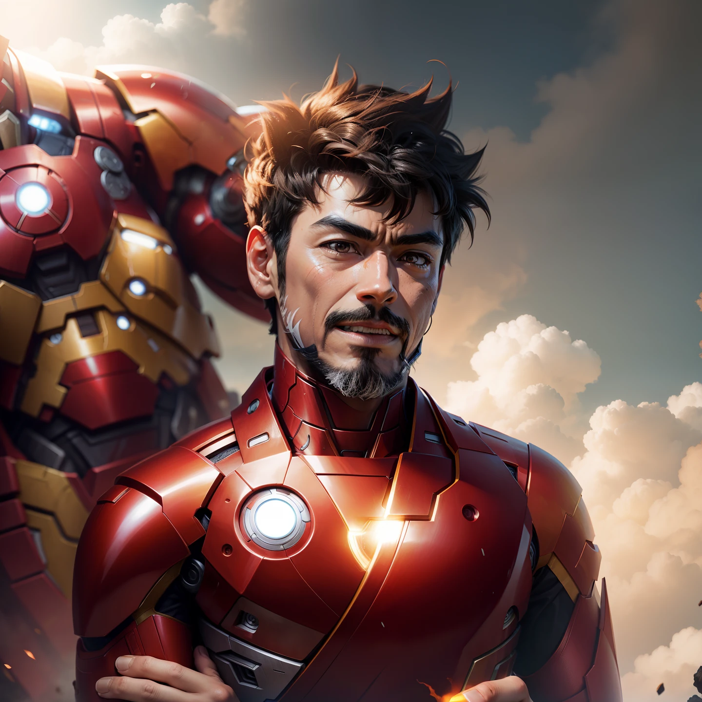 son goku,Iron Man --auto