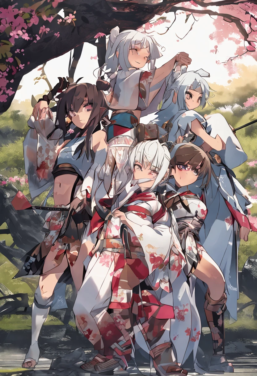 multiple girls, 2girls, yae miko, raiden shogun