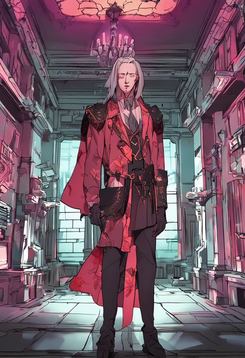 digital model，solid，The fifth personality，Gothic，Magic