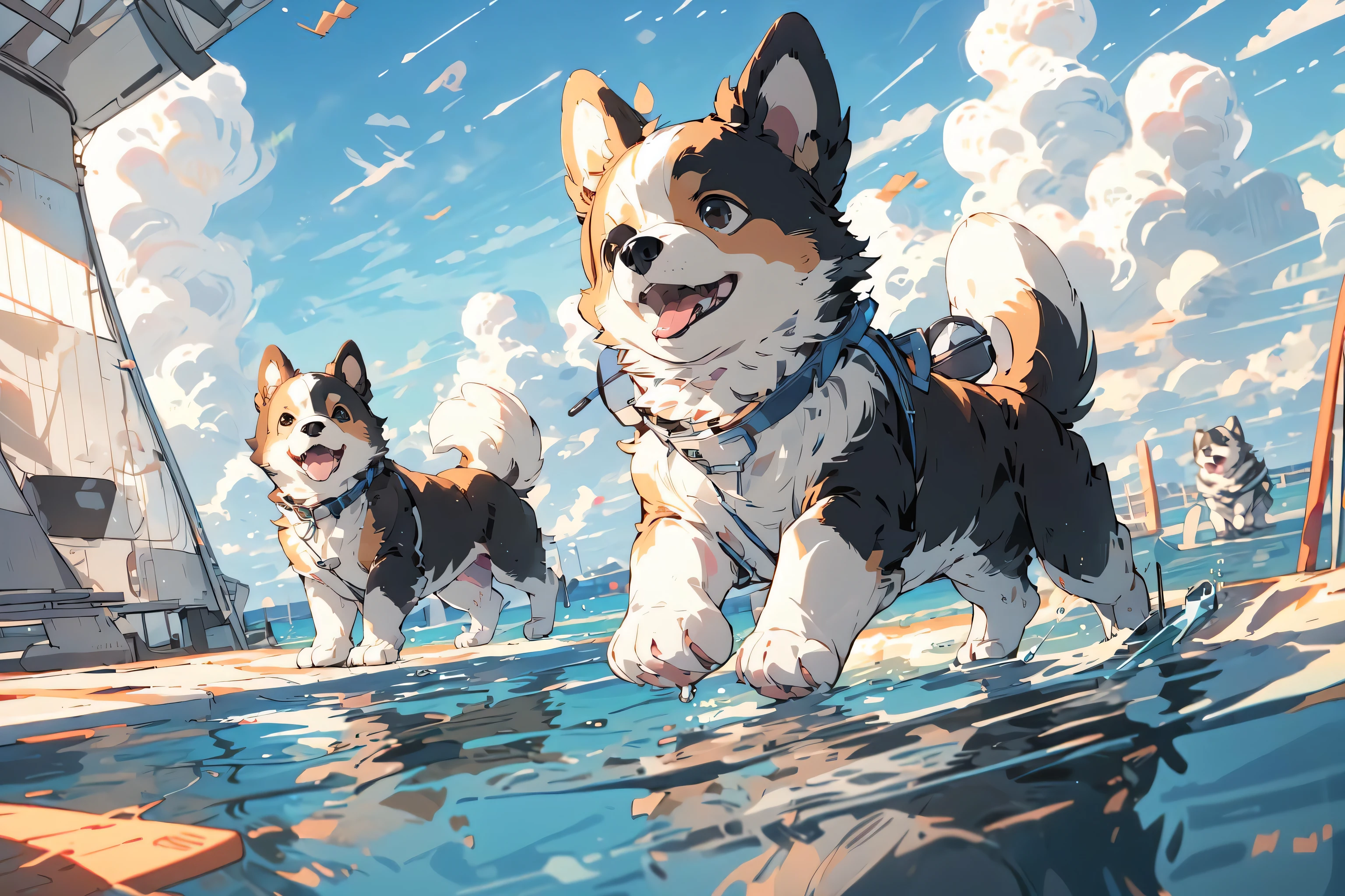 ,(Masterpiece:1.2, high quality),
dog,