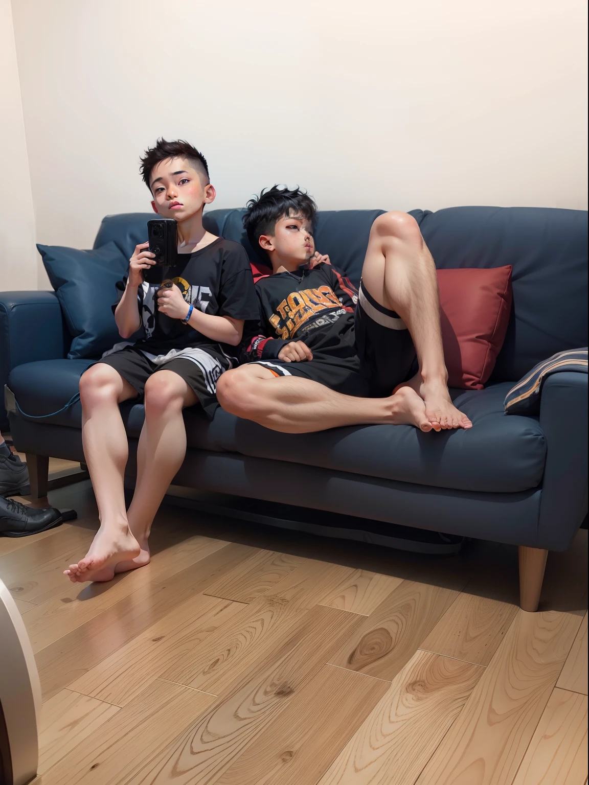 2 boys