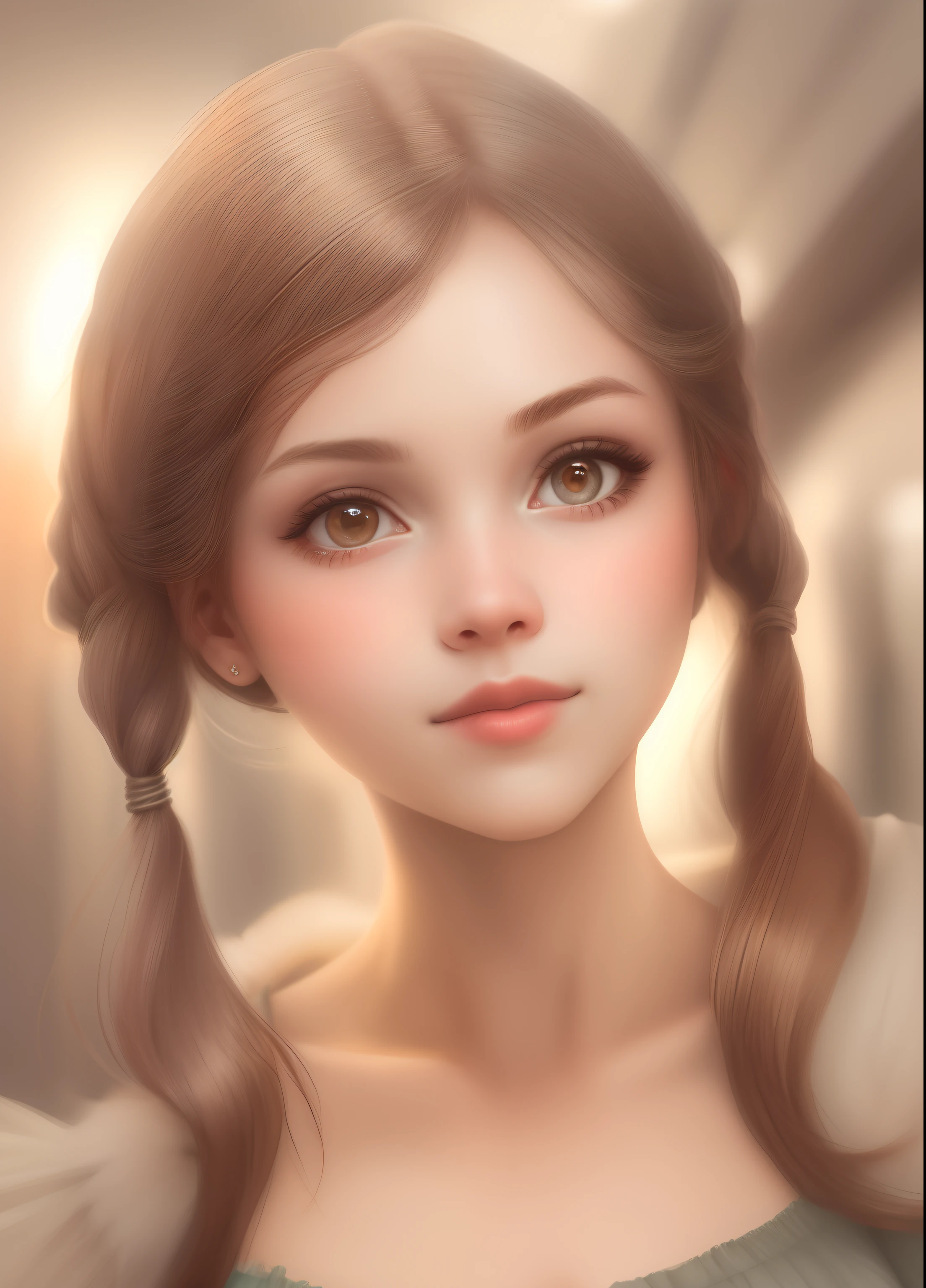 A pretty girl