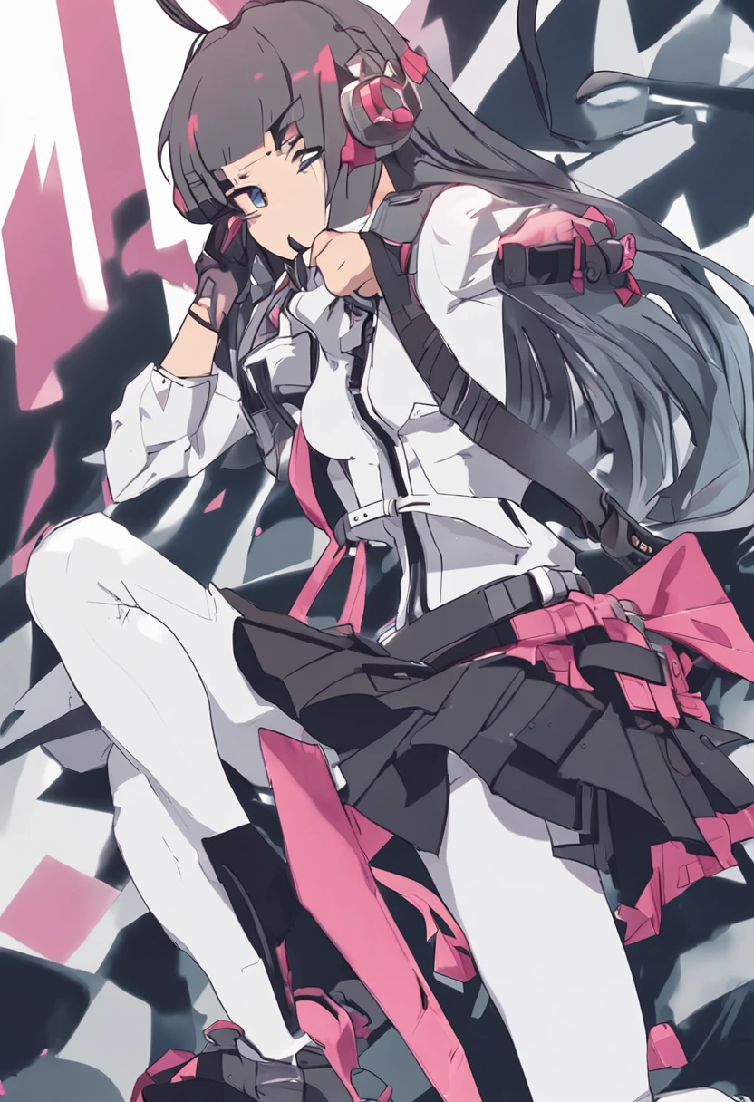 garota anime se abaixando para pegar algo, the anime girl is crouching, inspirado em Jin Homura, pose de anime, female action anime girl, hinata hyuga, menina bonita do anime agachamento, Directed by: Jin Homura, como um personagem de anime, personagem de anime, personagem estilo anime, personagem de anime feminino, full body action pose, anime full body illustration