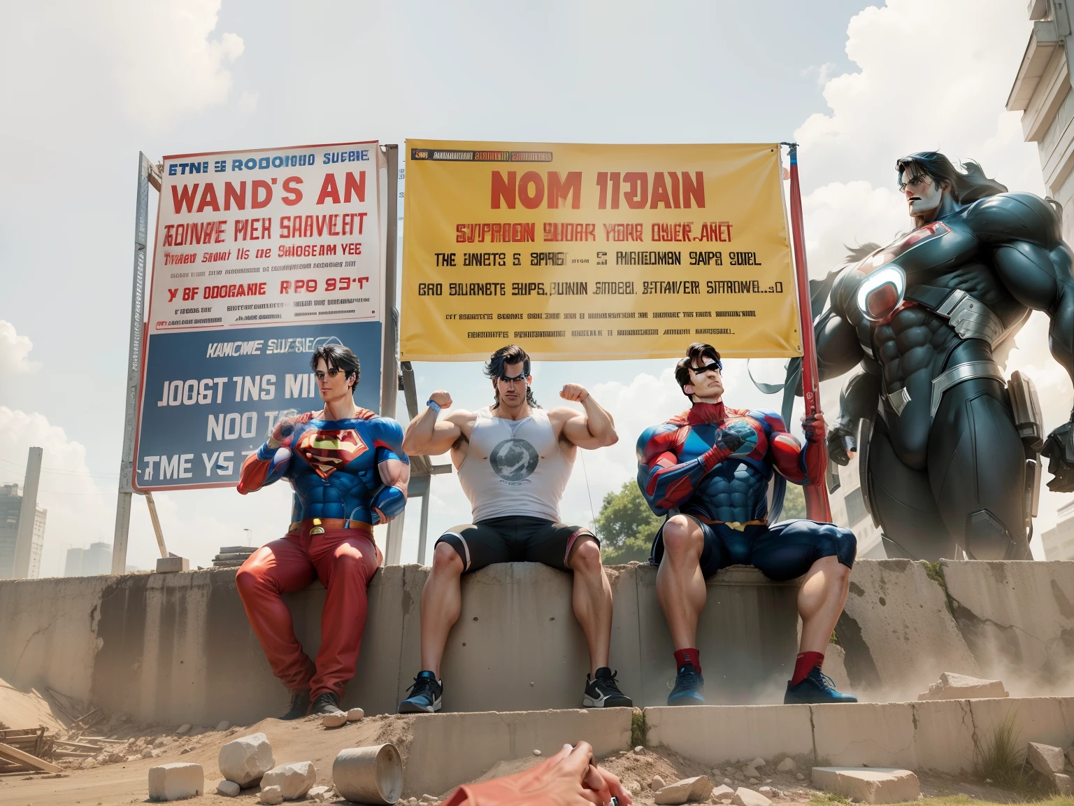 Superhero costumes