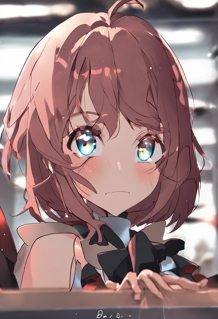 An anime girl,No clothes,Lift a slender beautiful leg,Bare feet raised high,The tongue is stuck out of the mouth,The expression is shy