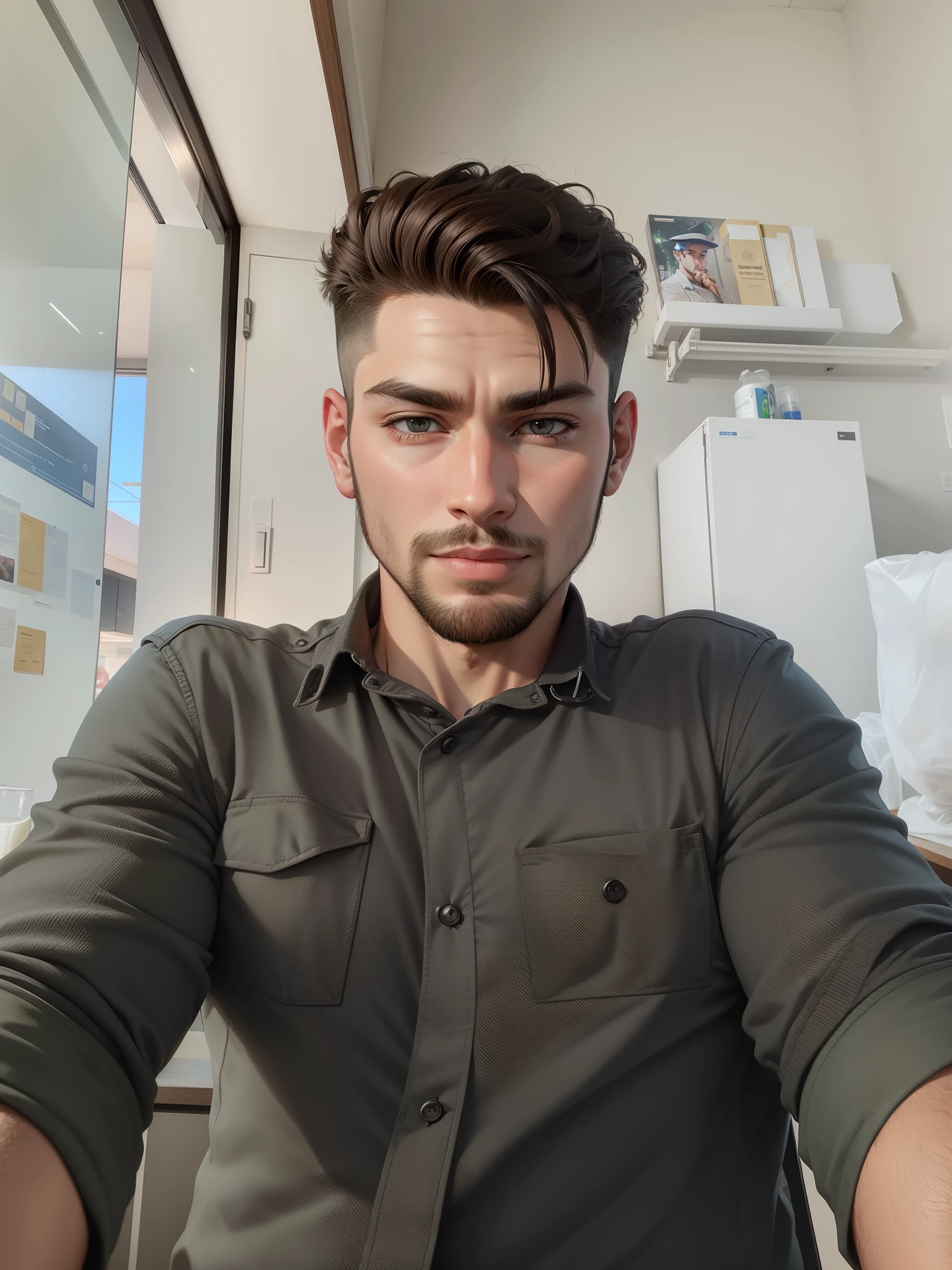 Handsome and good looking boy