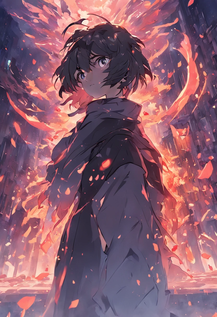 Make me black and typeset with shots that now I turn into death, The words of the destroyer of the world.