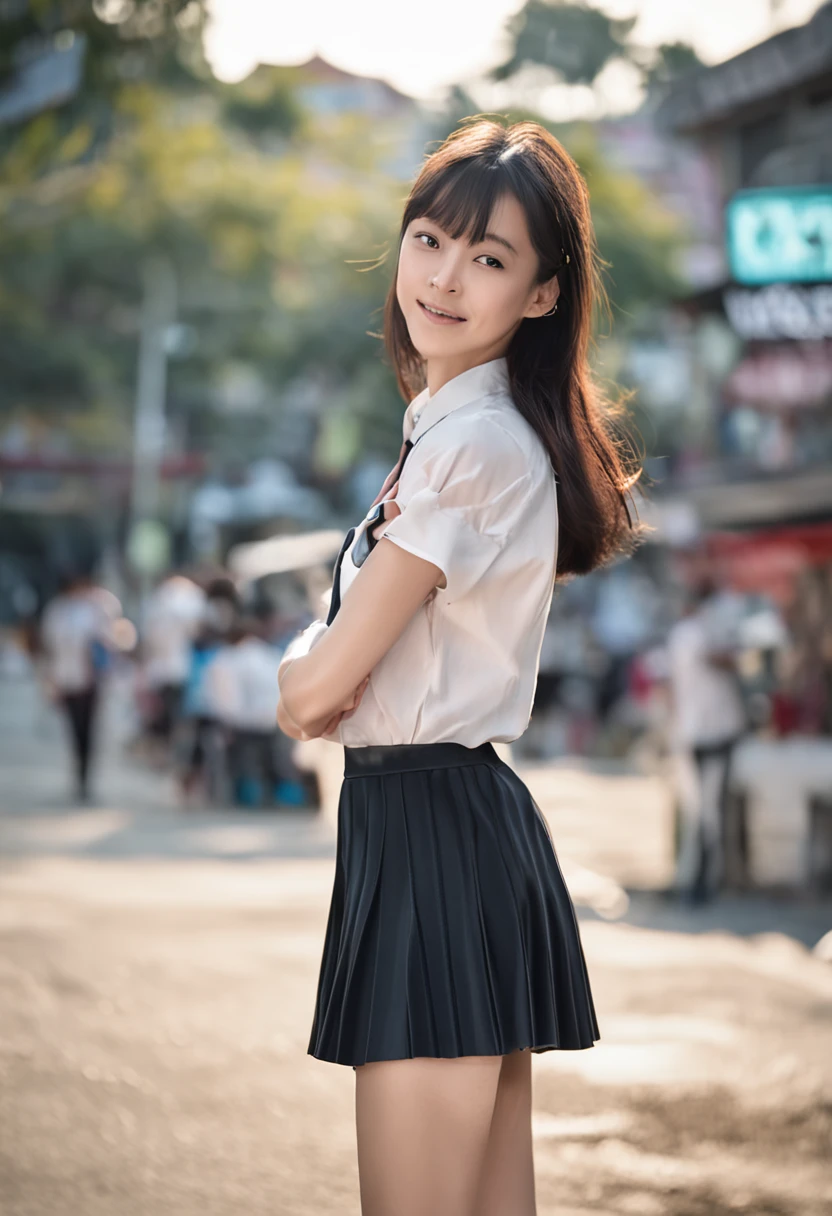 ((mid day, Need, 8k, tmasterpiece:1.3)), full bodyesbian, Long legs, Focalors:1.2, Perfect body Pure student sister:1.4, Slim abs:1.1, ((Black smooth hair, huge tit:1.2 )), (Nice looking clothes, standing on your feet:1.2), ((school ground, playground:1.3)), Highly detailed facial and skin texture, 詳細な目, 二重まぶた,Sit Pose,Youthful, The feeling of first love, Pure student sister