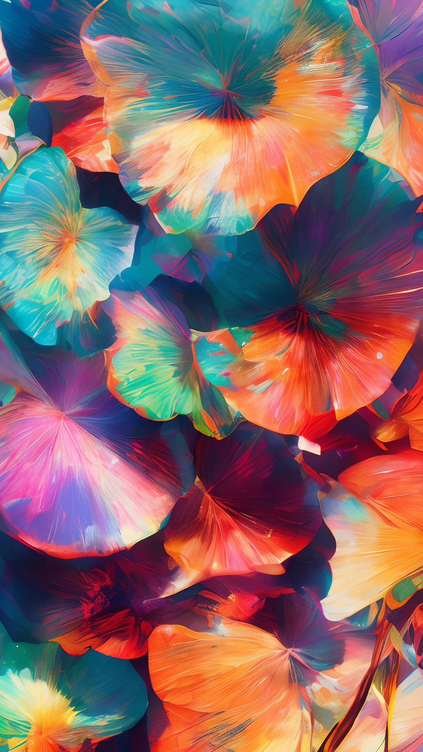 foliage,hyper realisitc,Oversaturation,rich colourful