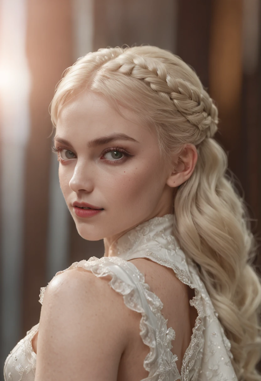 "(Masterpiece, .CGI:1.4),(8K Raw photograph, Best quality, Masterpiece:1.2) Ultra-detailed official art, photo-realistic:1.37, upperbody shots, DC Harley Quinn, Beautiful blonde, Green eyes, filmgrain, actionpose",perfecteyes