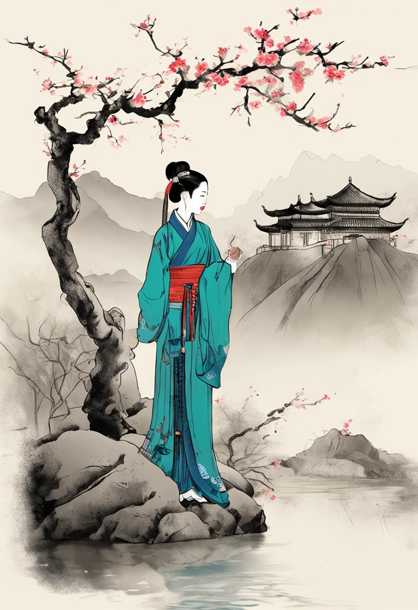 --ar 16:9 --style Tradition Chinese Ink Painting --v 5