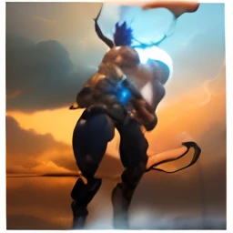 ((best quality)), detailed, ((attractive, but tasteful))warrior man, wearing Victorian-era armor,, ((fantastic pose)), ((flexed body)), ((a touch of sensuality)),((background: a sky full of clouds)), ((discreet lighting)).