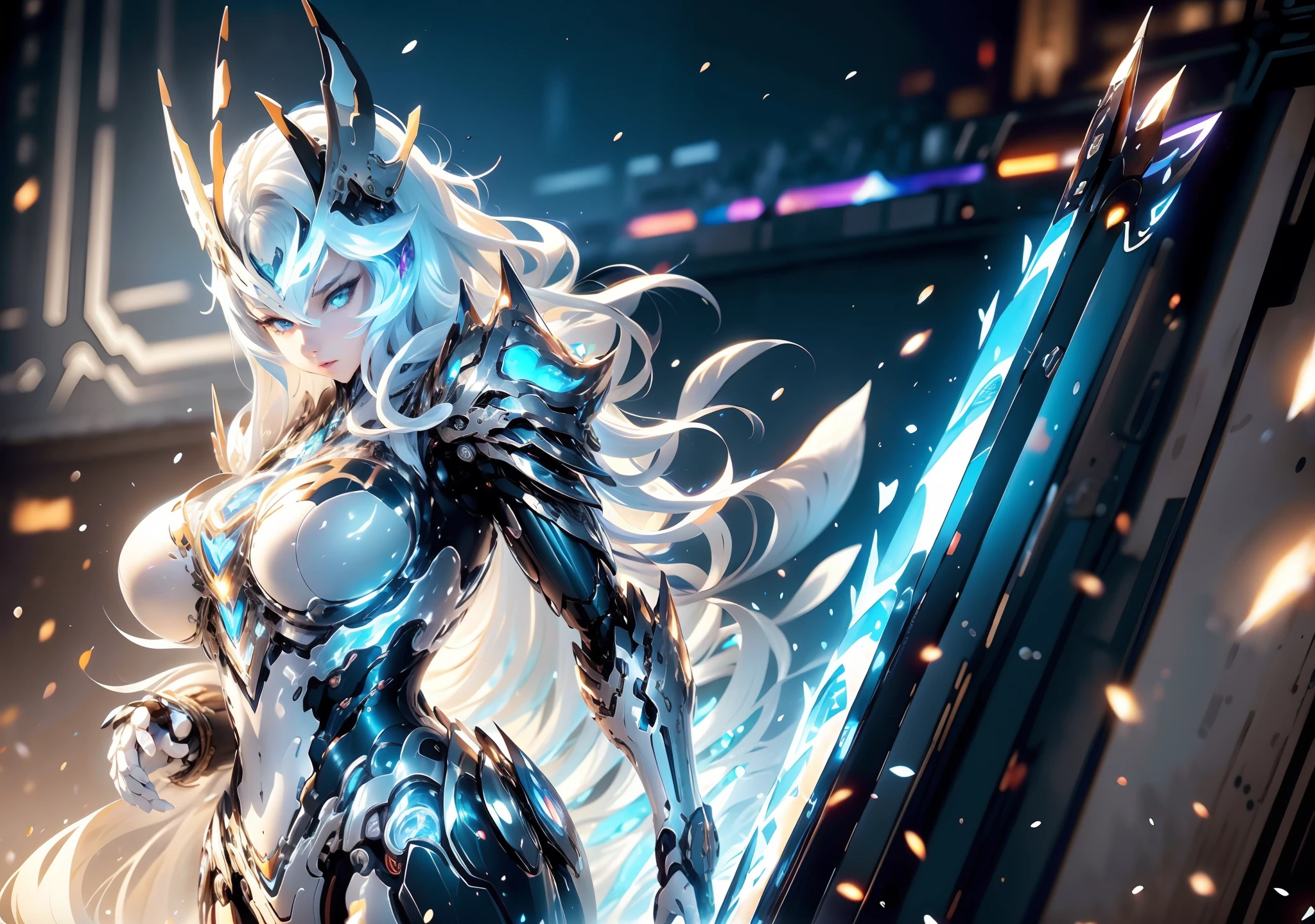 Anime girls dressed in black,Wings fly in the air, kushat krentz critical art women, Popular topics on artstation pixiv, Best Anime 4K Konachan Wallpapers, - girl with silver hair, Biomechanics OPPEIN, from the night of the ark, author:Yang Jie, Mechanized goddess, Popular topics on cgstation,Hands touching your butt