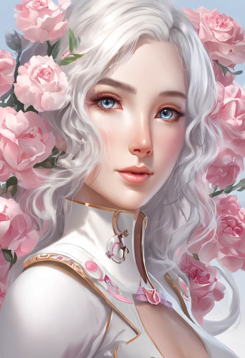 Haiyi - Robot
Super score
default
16:51:24
One in a pink dress,White color hair,Woman with straight hair and short hair, 3 D rendering character art 8 K, cyborg - girl with silver hair, beautiful female android!, beautiful female android, perfect android girl, beautiful android woman, smooth digital concept art, smooth 3d cg render,, sci - fi character, Beautiful robot character design,ssmile,largeeyes,The upper part of the body,cute delicate face, Extremely beautiful face, beautiful delicate face, Stunning anime face portrait, beautiful aesthetic face, Detailed beautiful face, girl cute-fine face, Realistic beautiful face, Beautiful realistic face, beautiful and realistic faces, girl with white eyes,Right shoulders,Blue has God's eyes,Ultra-delicate smooth skin,Asian face shape,Girl futuristic white and pink shiny metallic silver white long dress,sense of science and technology