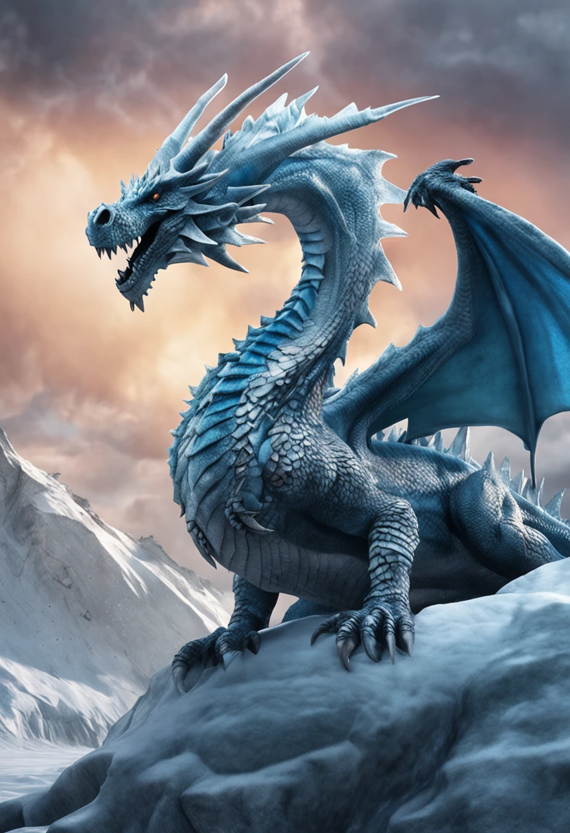 Frost Dragon，mega，Higher than the mountain