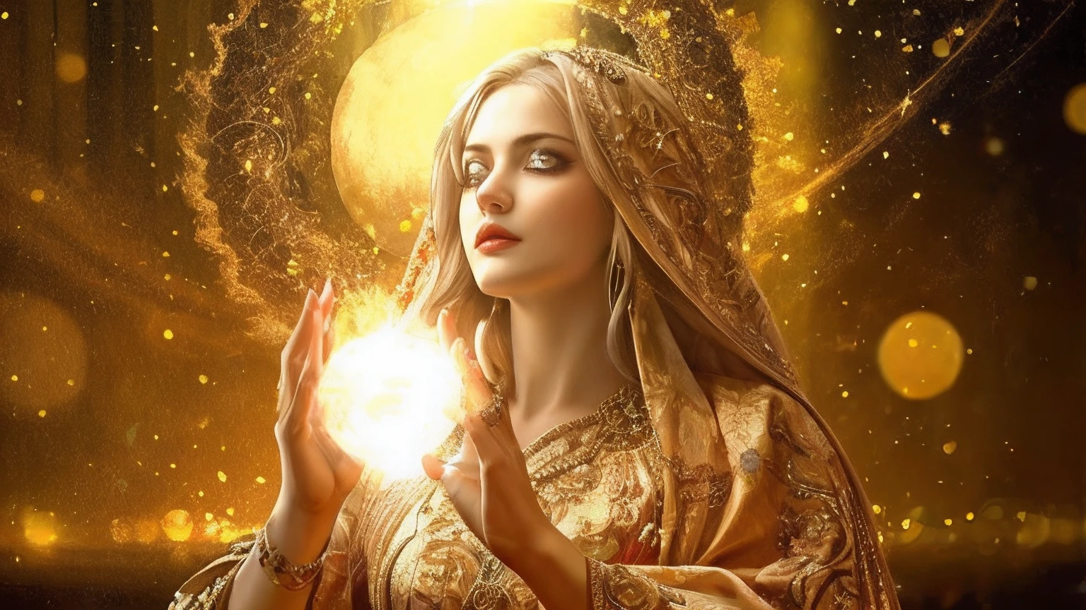 with a more heroine style with energy of wealth