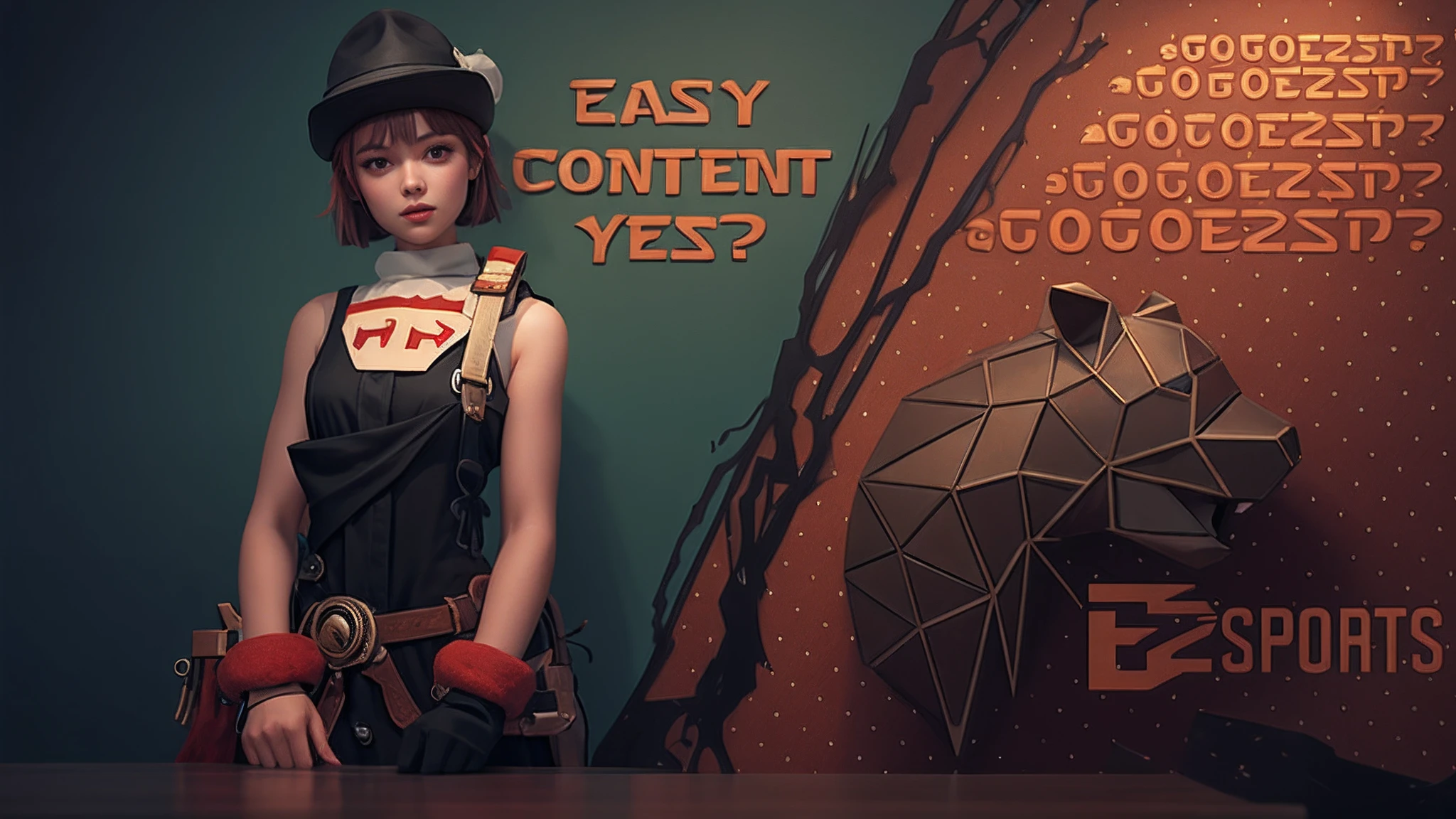 There is a woman in a black dress and a hat with a horse, Align the content center, content!!!, polycount contest winner, cgsociety contest winner!!, cgsociety contest winner!!!, Patreon Content, Winner of the 2021 competition, Content Center "width to width", Accidental posting of content, cgsociety contest winner, DeviantArt ArtStation CGSCOSIETY, cg society contest winner