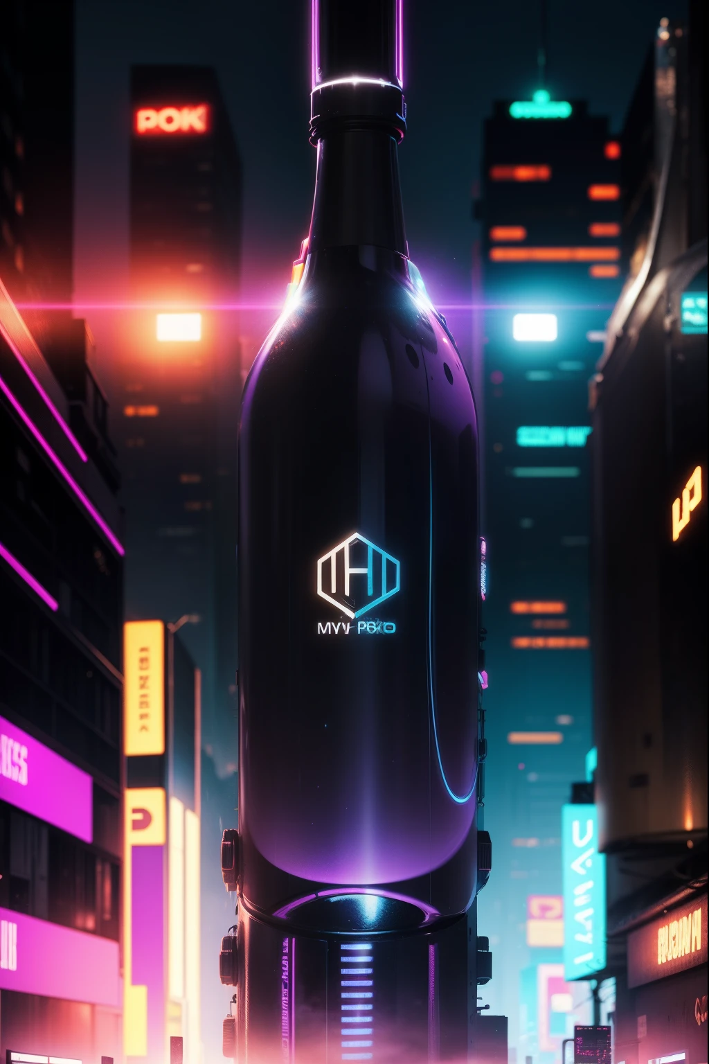 Cyberpunk style background,Neon colors,fotografia do produto,8k