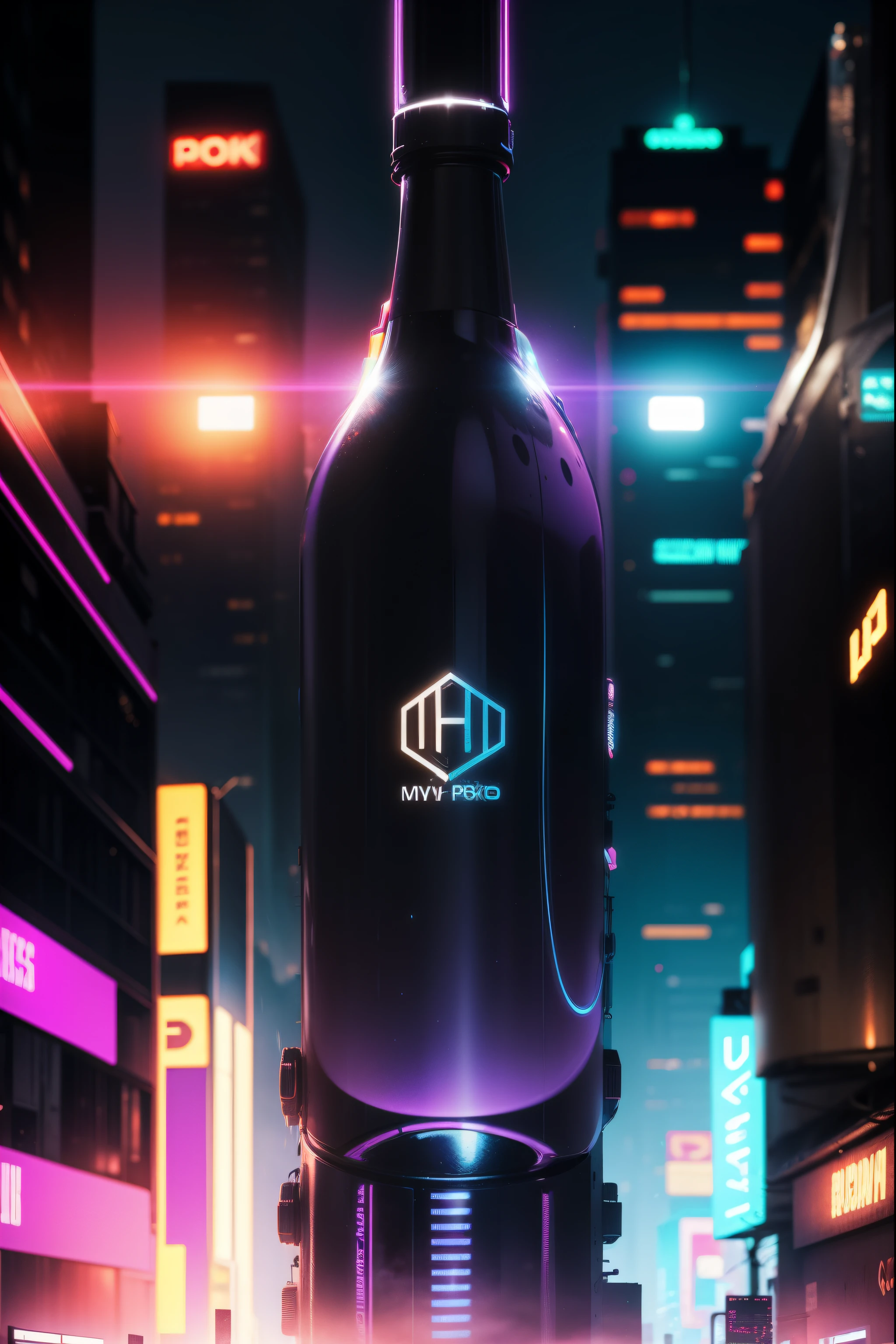 Cyberpunk style background,Neon colors,fotografia do produto,8k