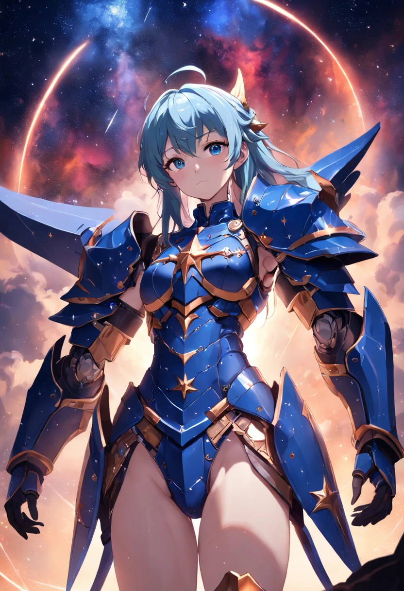 Beautuful Women,starrysky,cavalos,armor