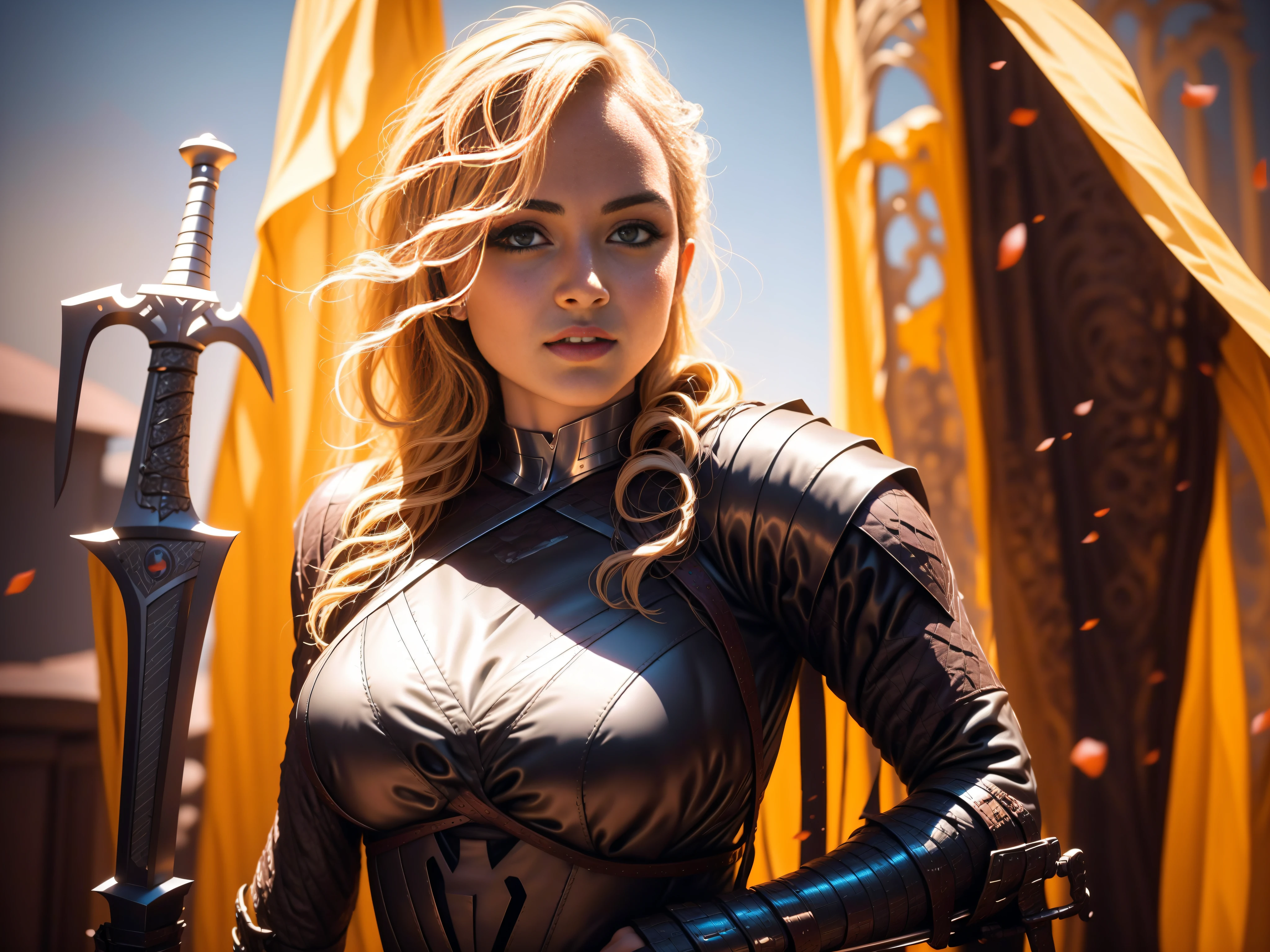 Chroma, arafed image of a woman in a superhero costume with a sword, beautiful digital artwork, 4k highly detailed digital art, 8k stunning artwork, digital artwork 4 k, beautiful art uhd 4 k, epic digital art illustration, gorgeous digital art, stunning digital illustration, stunning digital art, 4k detailed digital art, 8k hd wallpaper digital art