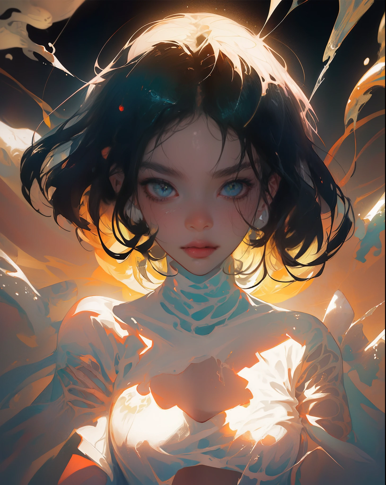 Naked anime girl
