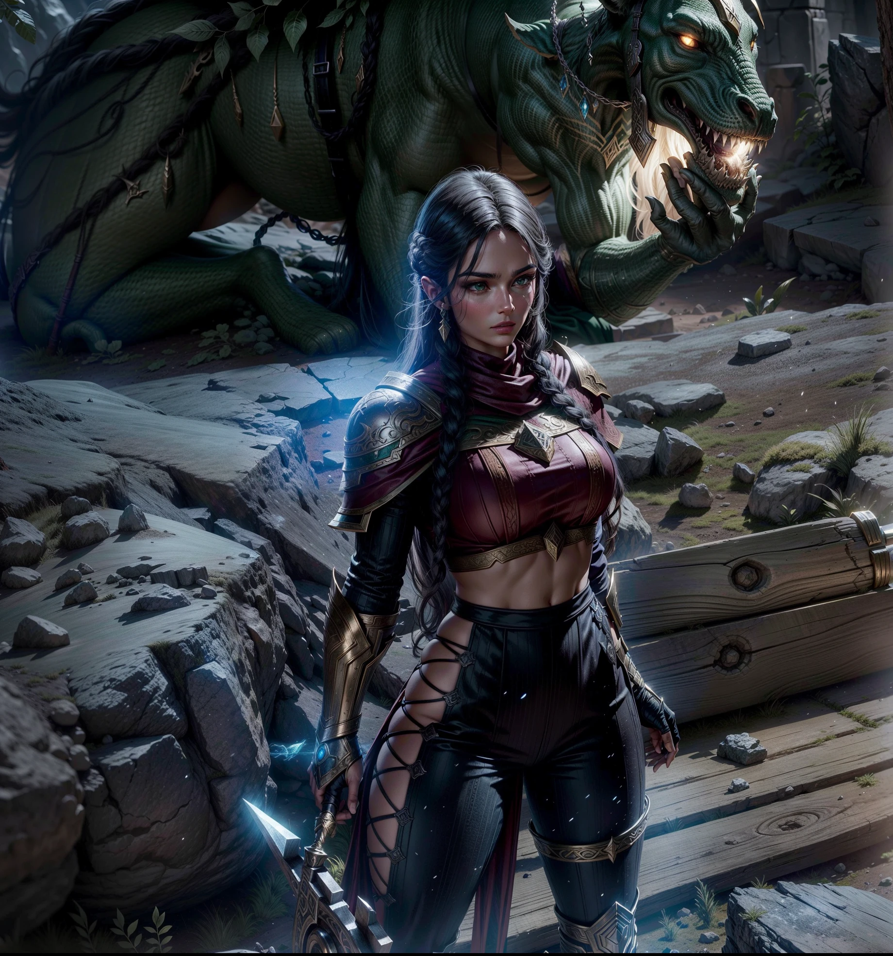 Asgard,valkyrie,Senhora Cavaleiro,Anatomia correta,epic fantasy digital art,tmasterpiece,8k,high-definition resolution,desenho detalhado,Qulidade Superior,, Epic composition,