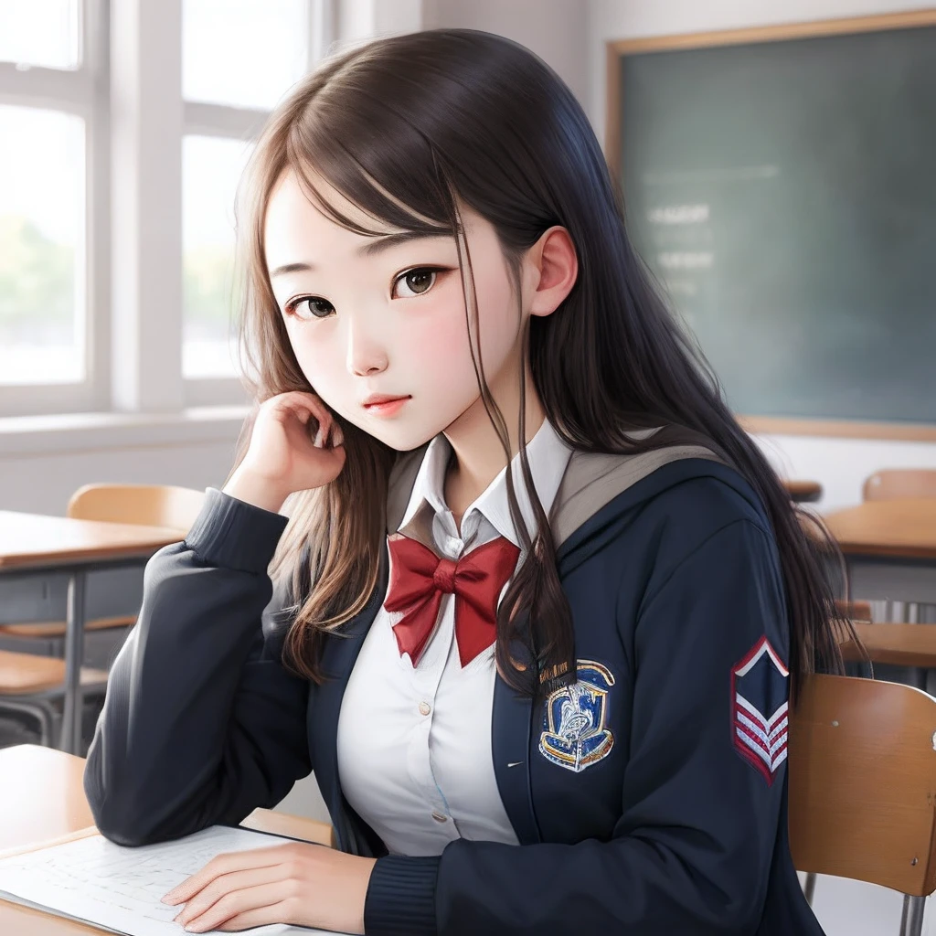 Elementary school girls White tights