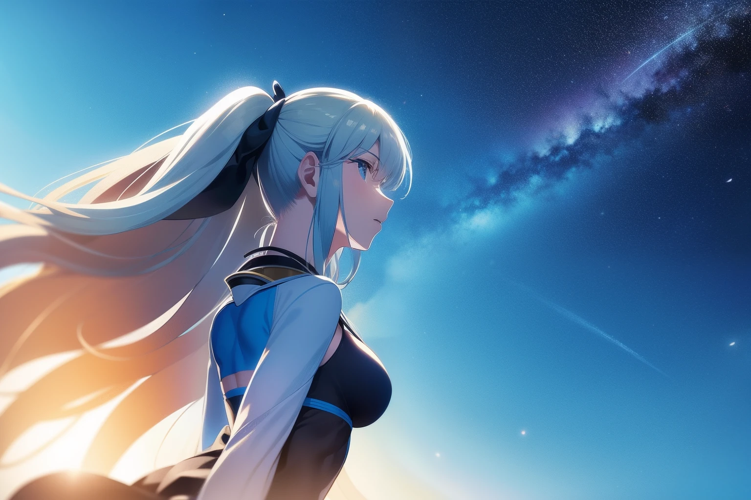 As if the sky had blown the heavens into stars